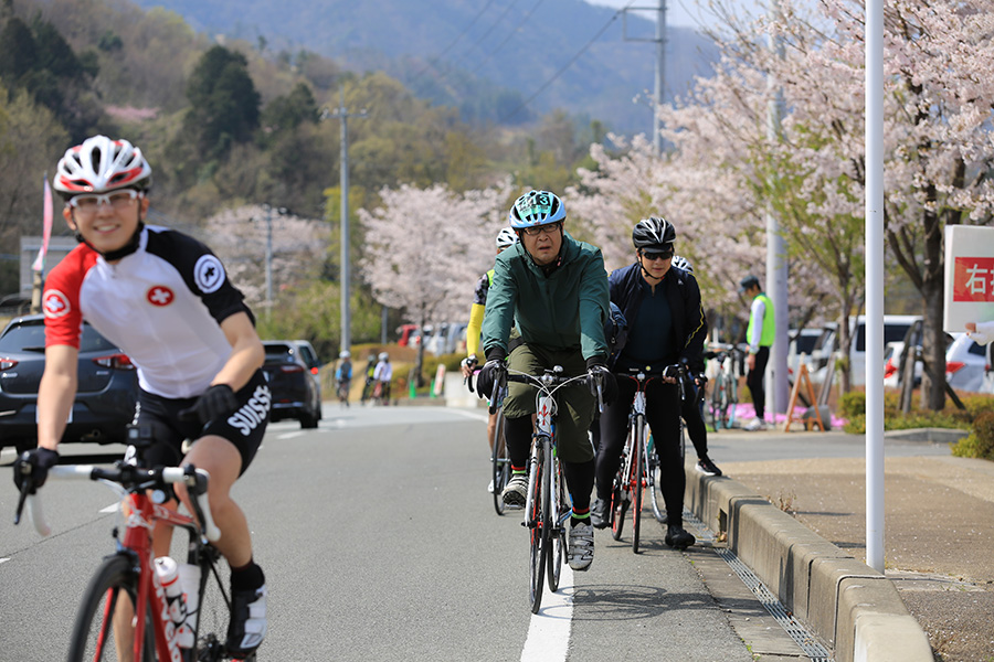 桃と桜のサイクリング2019