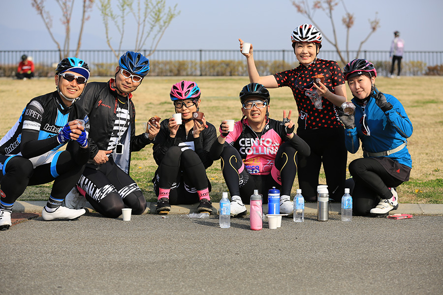 桃と桜のサイクリング2019